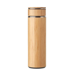 Thermos doppio strato 400ml beige - personalizzabile con logo