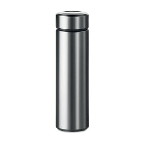 Thermos doppio strato 470ml. color argento - personalizzabile con logo