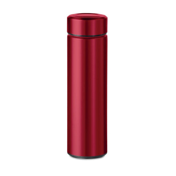 Thermos doppio strato 470ml. rosso - personalizzabile con logo