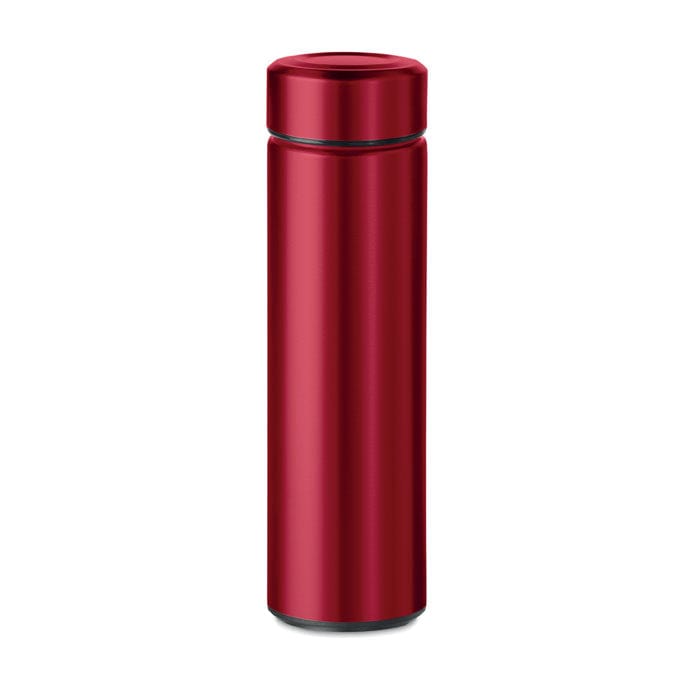 Thermos doppio strato 470ml. rosso - personalizzabile con logo