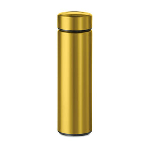 Thermos doppio strato 470ml. verde calce - personalizzabile con logo