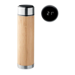 Thermos doppio strato 480ml beige - personalizzabile con logo