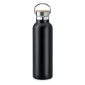 Thermos doppio strato 750ml Nero - personalizzabile con logo