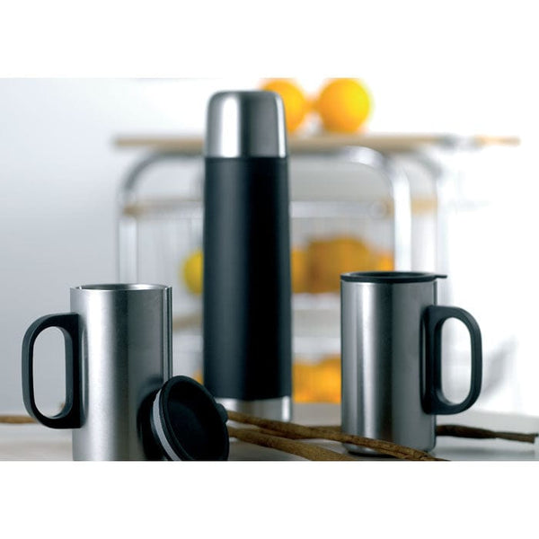 Thermos 1L Nero - personalizzabile con logo