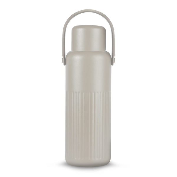Thermos Sagaform Theo (riciclato) 1 L Beige - personalizzabile con logo