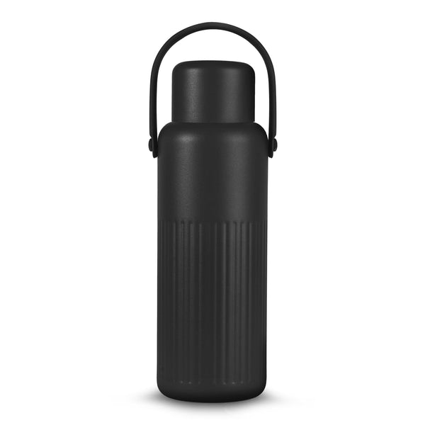 Thermos Sagaform Theo (riciclato) 1 L Nero - personalizzabile con logo