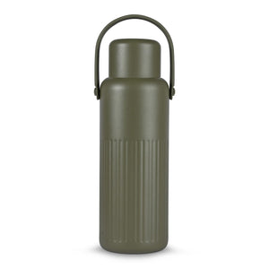 Thermos Sagaform Theo (riciclato) 1 L verde - personalizzabile con logo