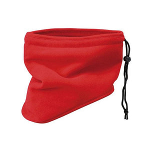 Thinsulate Neckwarmer rosso / UNICA - personalizzabile con logo