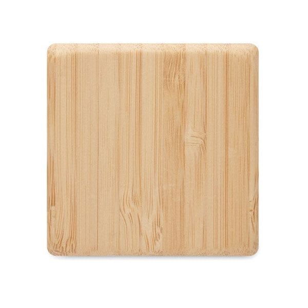 Timer in bambù magic switch natural - personalizzabile con logo