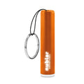 Torcia a LED in plastica Arancio - personalizzabile con logo