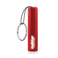 Torcia a LED in plastica Rosso - personalizzabile con logo