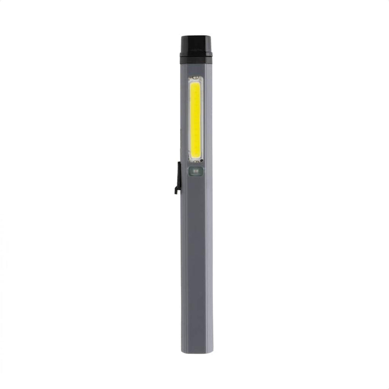Torcia a penna USB Gear X in rPlastica RCS grigio - personalizzabile con logo