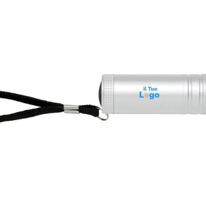 Torcia COB con cordino - personalizzabile con logo