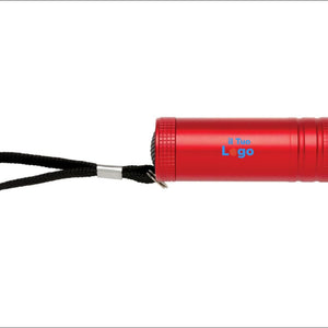 Torcia COB con cordino - personalizzabile con logo