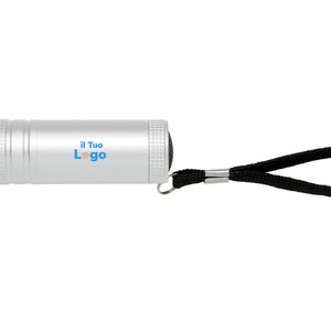 Torcia COB con cordino - personalizzabile con logo