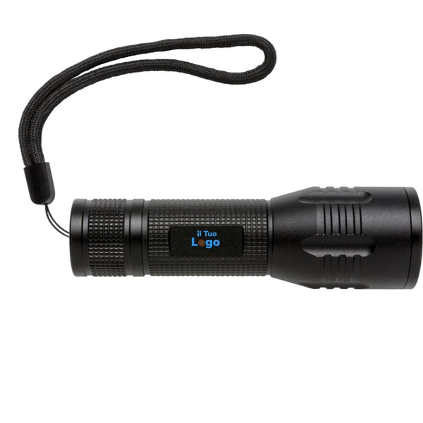Torcia CREE media da 3W - personalizzabile con logo