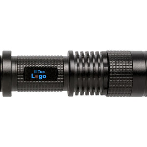 Torcia CREE tascabile da 3W - personalizzabile con logo