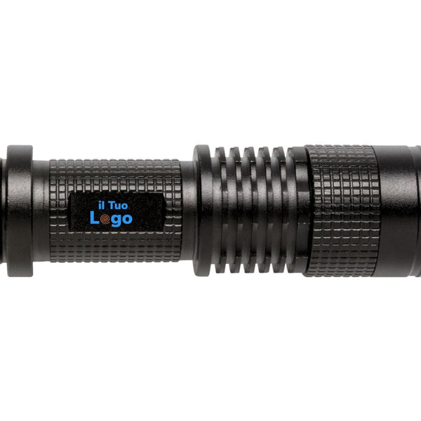 Torcia CREE tascabile da 3W - personalizzabile con logo