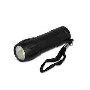 Torcia elettrica COB RABS Nero - personalizzabile con logo
