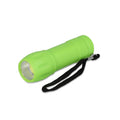 Torcia elettrica COB RABS verde - personalizzabile con logo