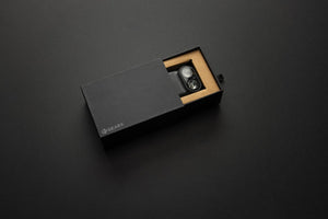 Torcia frontale Gear X rPlastica RCS e sensore di movimento nero - personalizzabile con logo