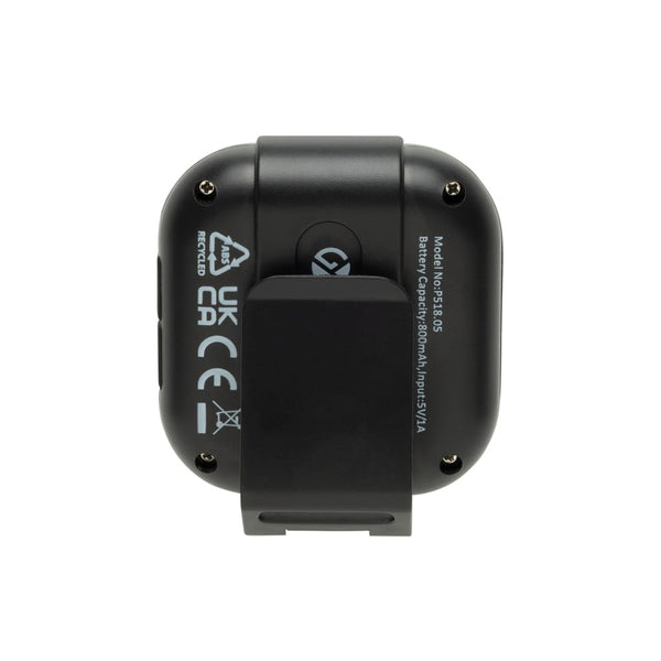 Torcia frontale Gear X rPlastica RCS e sensore di movimento nero - personalizzabile con logo