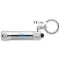 Torcia in alluminio portachiavi - personalizzabile con logo