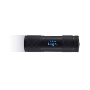 Torcia in alluminio Quattro - personalizzabile con logo