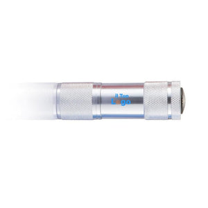 Torcia in alluminio Quattro - personalizzabile con logo