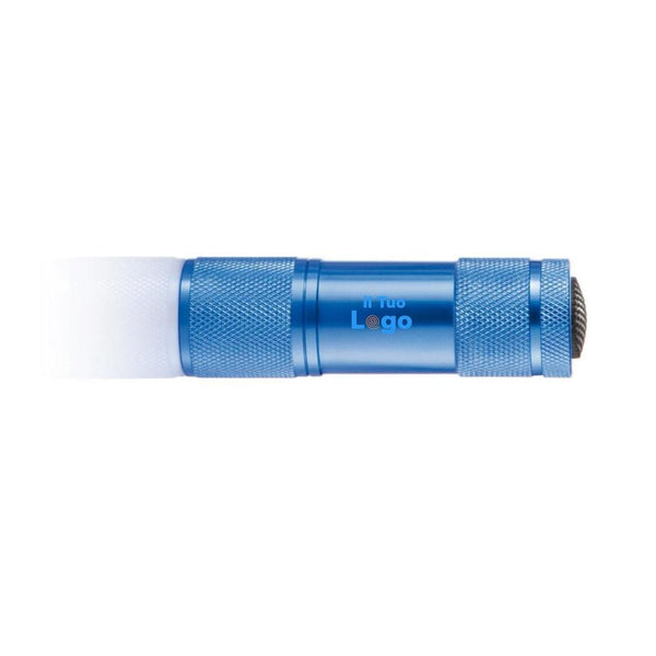 Torcia in alluminio Quattro - personalizzabile con logo