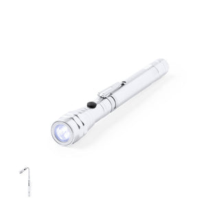 Torcia Lachman color argento - personalizzabile con logo