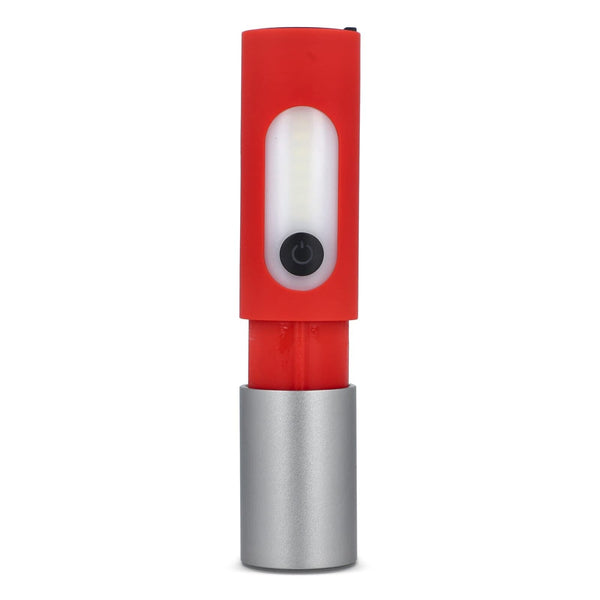Torcia LED ricaricabile da 10W con funzione Zoom 300lm - personalizzabile con logo