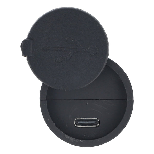 Torcia LED ricaricabile da 10W con funzione Zoom 300lm - personalizzabile con logo