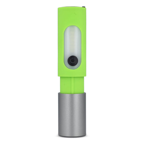 Torcia LED ricaricabile da 10W con funzione Zoom 300lm - personalizzabile con logo