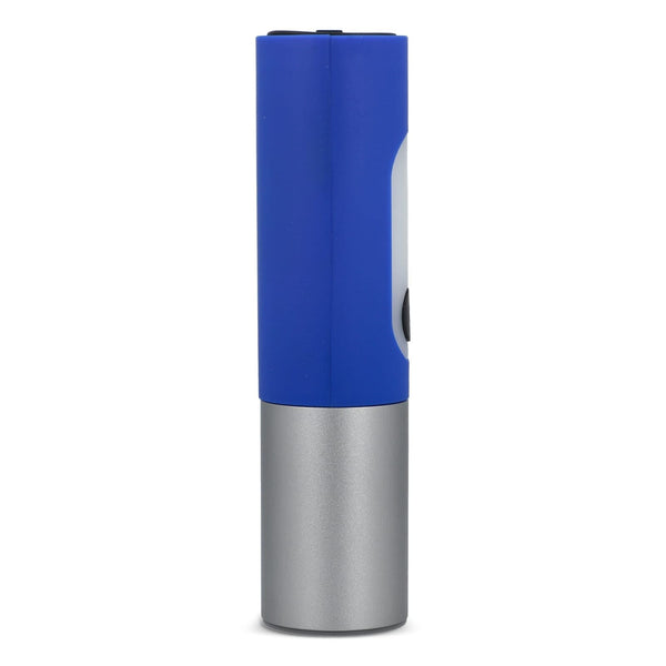 Torcia LED ricaricabile da 10W con funzione Zoom 300lm - personalizzabile con logo