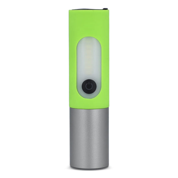 Torcia LED ricaricabile da 10W con funzione Zoom 300lm - personalizzabile con logo