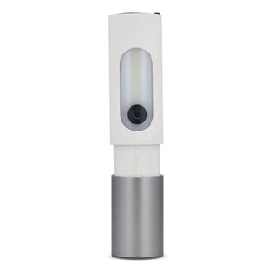 Torcia LED ricaricabile da 10W con funzione Zoom 300lm - personalizzabile con logo