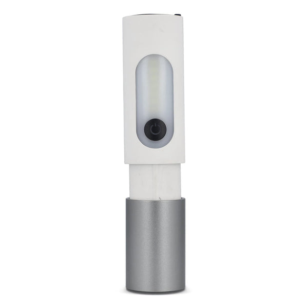 Torcia LED ricaricabile da 10W con funzione Zoom 300lm - personalizzabile con logo