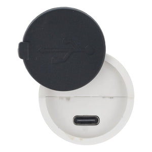 Torcia LED ricaricabile da 10W con funzione Zoom 300lm - personalizzabile con logo