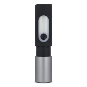 Torcia LED ricaricabile da 10W con funzione Zoom 300lm - personalizzabile con logo