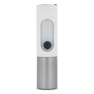 Torcia LED ricaricabile da 10W con funzione Zoom 300lm - personalizzabile con logo