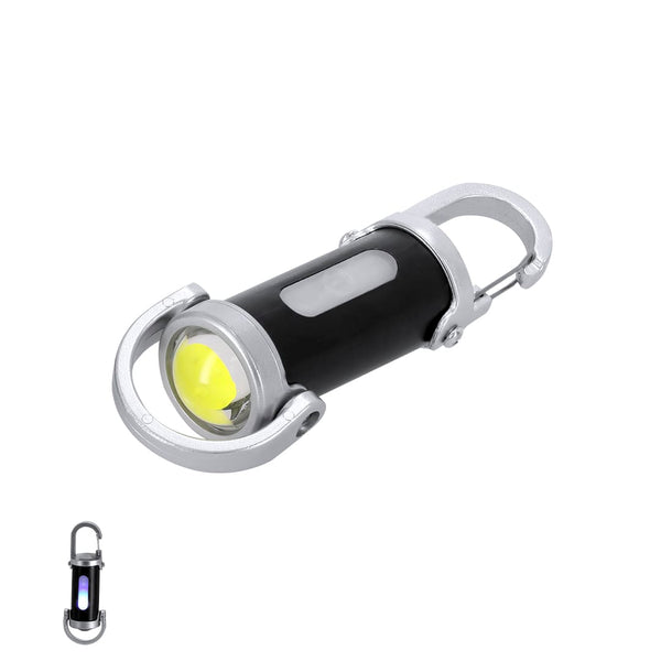 Torcia Luvaron nero - personalizzabile con logo
