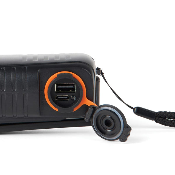 Torcia multifunzione impermeabile Nordic Drift Everest IPX8 nero - personalizzabile con logo