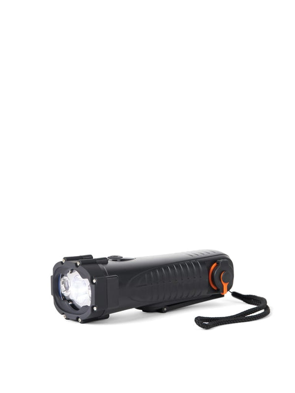 Torcia multifunzione impermeabile Nordic Drift Everest IPX8 nero - personalizzabile con logo