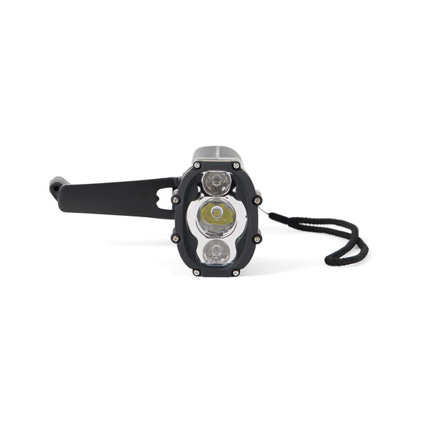 Torcia multifunzione impermeabile Nordic Drift Everest IPX8 nero - personalizzabile con logo
