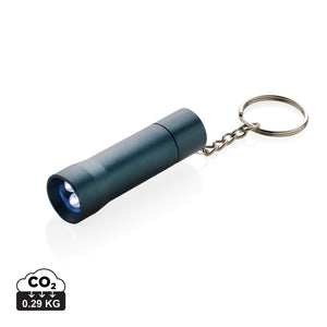 Torcia portachiavi Flash in alluminio riciclato RCS - personalizzabile con logo