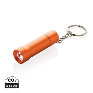 Torcia portachiavi Flash in alluminio riciclato RCS - personalizzabile con logo