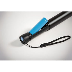 Torcia ricaricabile in alluminio riciclato - personalizzabile con logo