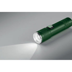 Torcia ricaricabile. Luce COB - personalizzabile con logo