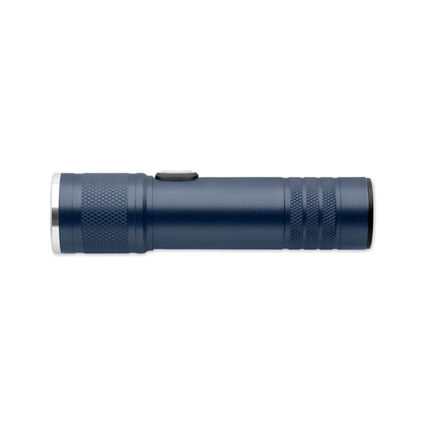 Torcia ricaricabile. Luce COB - personalizzabile con logo